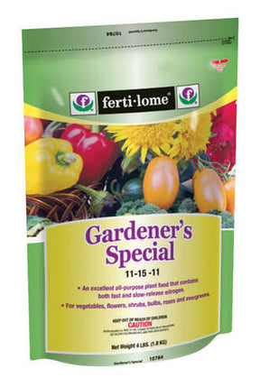Ferti-lome Gardener's Special Granules Plant Food 3.25 lb