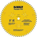 DEWALT DWA11060 Finish Saw Blade, 10 in Dia, 5/8 in Arbor, 60 -Teeth