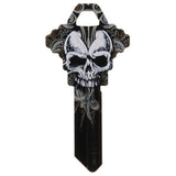 HILLMAN Wackey Skull House/Office Universal Key Blank SC1 Single, Pack of 6