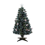 Santas Forest 54950 Frosted Mixed Needle FO Tree, 5 ft H