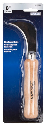 Vulcan 14132 Flooring Knife, 2.5 in L Blade, 2.375 in W Blade, HCS Blade, Nature Handle