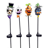 Alpine LED Bouncy Halloween Stake Yard Decor, Pack of 20