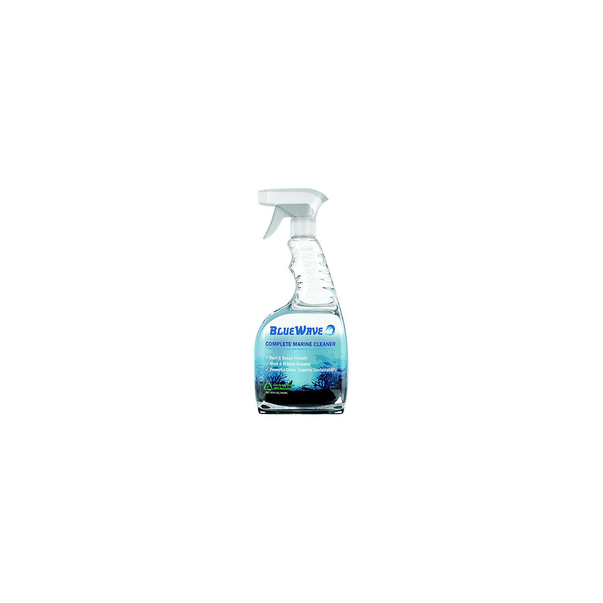 Blue Wave BWS100532 Complete Marine Cleaner, 32 oz.