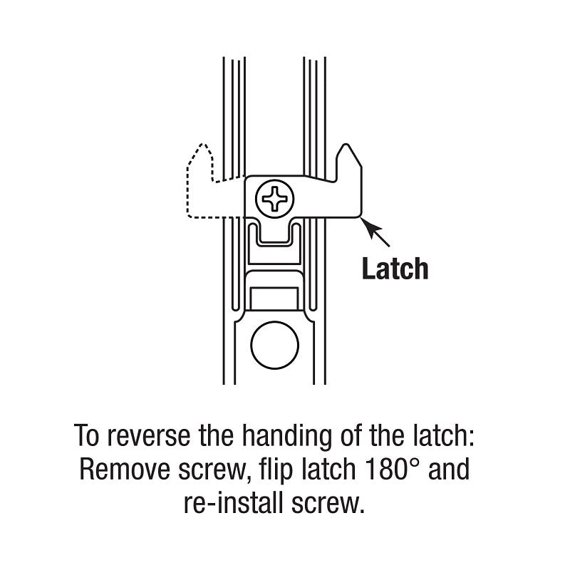 Prime-Line C 1032 Handleset, Aluminum/Wood