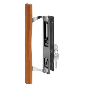 Prime-Line C 1032 Handleset, Aluminum/Wood