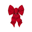 Holiday Trims Red 5 Loop Wired Christmas Bow 18 in., Pack of 12