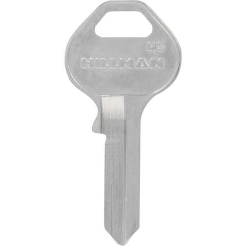 HILLMAN Padlock Universal Key Blank Single, Pack of 10
