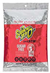 Sqwincher Qwik Stik ZERO Series 159060102 Drink Mix, Sugar-Free, Fruit Punch, 0.11 oz Stick, Pack of 10