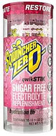 Sqwincher Qwik Stik ZERO Series 159060162 Drink Mix, Sugar-Free, Powder, Strawberry Lemonade Flavor, 0.11 oz Stick, Pack of 12