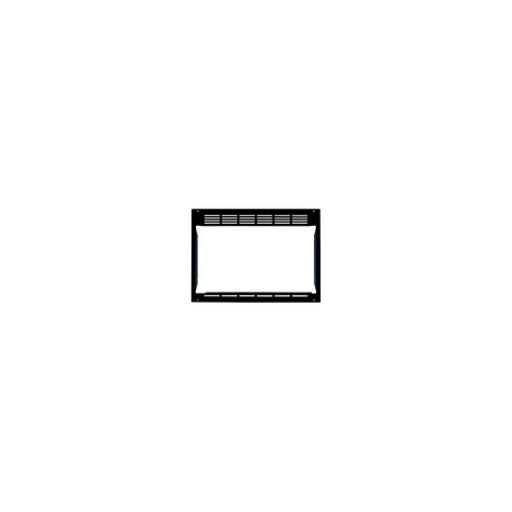 GE JX1095STBB Microwave Built-In Trim Kit, Black