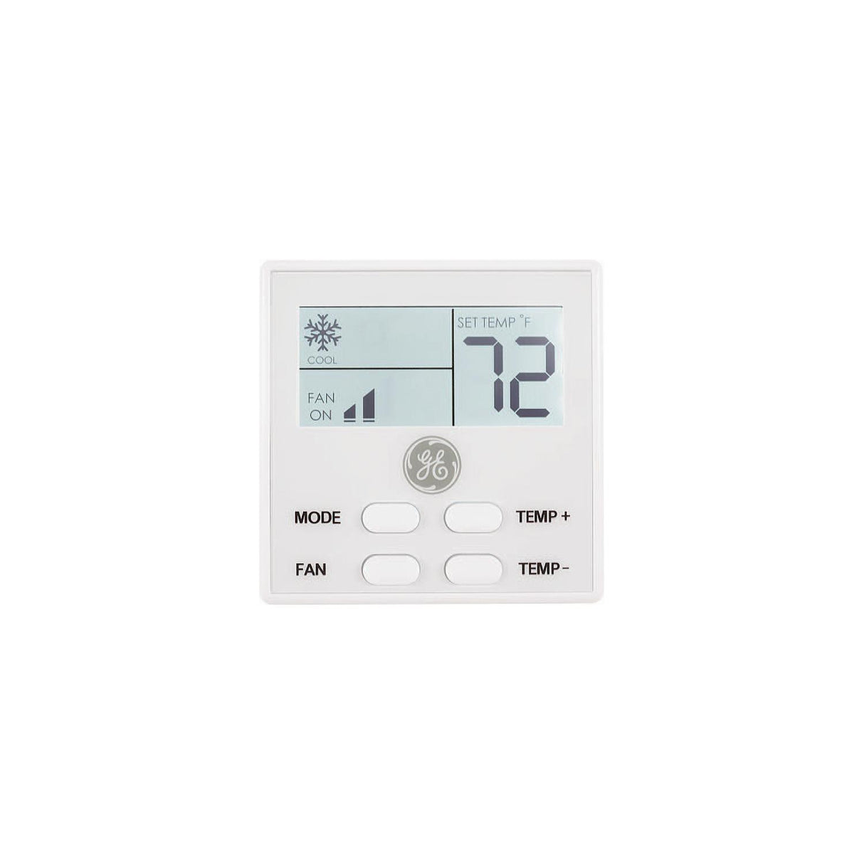 GE RARWT2W Single Zone Wall Thermostat, White