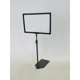 Black Plastic K-Frame Sign Holder 20 in. H X 7 in. W X 11 in. L