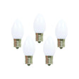 Holiday Bright Lights Incandescent C7 White 25 ct Replacement Christmas Light Bulbs 0.08 ft.