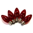 Holiday Bright Lights Incandescent C9 Red 25 ct Replacement Christmas Light Bulbs 0.08 ft.