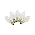Holiday Bright Lights Incandescent C7 Clear 25 ct Replacement Christmas Light Bulbs 1 ft.