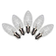 Holiday Bright Lights Incandescent C9 Clear 25 ct Replacement Christmas Light Bulbs 0.08 ft.