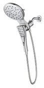 Moen Verso Series 220C2 Spray Head with Handshower, Round, 1/2 in Connection, IPS, 2.5 gpm, 8-Spray Function, Plastic