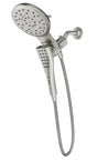 Moen Verso Series 220C2EPSRN Combination Shower, Round, 1/2 in Connection, IPS, 1.75 gpm, 8-Spray Function, 7 in Dia