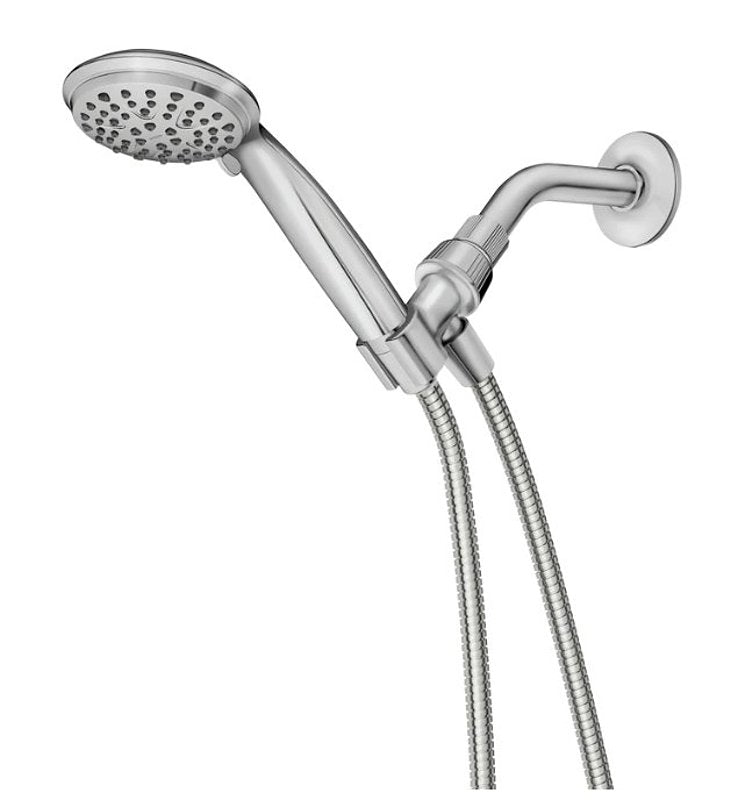 Moen Attune Series 218H0 Handheld Shower, 1/2 in Connection, 1.75 gpm, 6-Spray Function, Chrome, 60 in L Hose