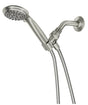 Moen Attune Series 218H0SRN Handheld Shower, 1/2 in Connection, 1.75 gpm, 6-Spray Function, Plastic, Brushed Nickel