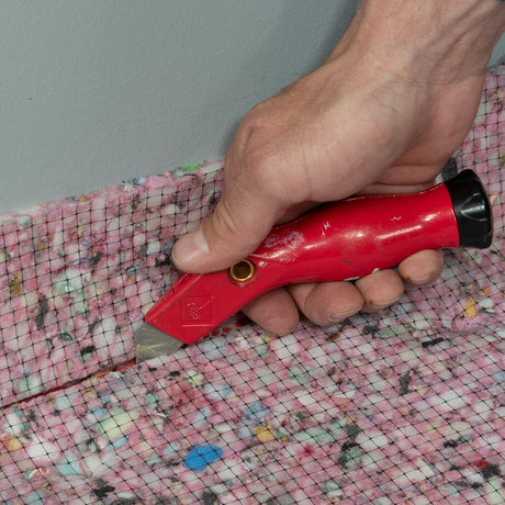QEP 10-218F Multi-Purpose Knife, Red Handle