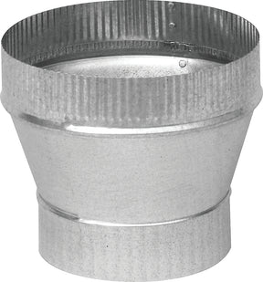 Imperial GV1358 Furnace Short Increaser, 5 to 6 in Connection, 6-1/4 in L, 24 ga Gauge, Steel, Galvanized