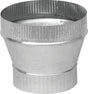 Imperial GV1358 Furnace Short Increaser, 5 to 6 in Connection, 6-1/4 in L, 24 ga Gauge, Steel, Galvanized
