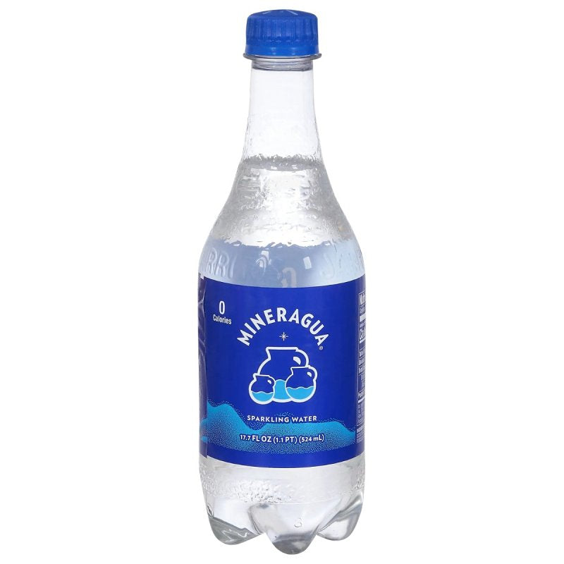 Mineragua 25501 Sparkling Spring Water, 1.58 qt Bottle, Pack of 24