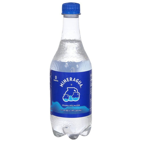 Mineragua 25501 Sparkling Spring Water, 1.58 qt Bottle, Pack of 24