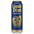 Liquid Death 1700220 Sparkling Water, Killer Cola, 19.2 oz Can, Pack of 24