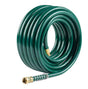 Gilmour Flexogen 864251-1001 Heavy-Duty Garden Hose, 25 ft L, Spigot, Brass/Stainless Steel, Green