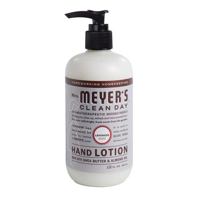 Mrs. Meyer's Clean Day Lavender Scent Hand Lotion 12 oz 1 pk, Pack of 6