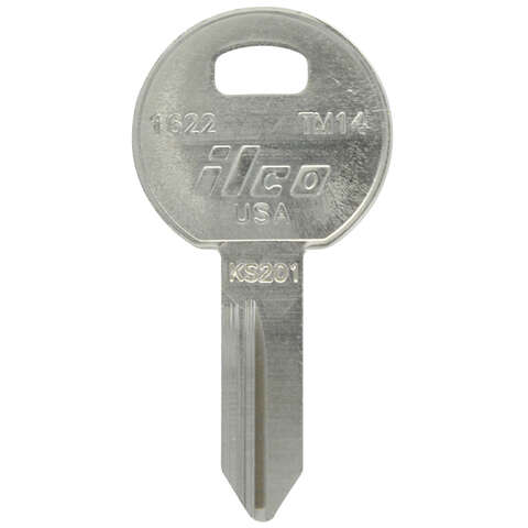 HILLMAN Trimark Key House/Office Universal Key Blank Double, Pack of 10