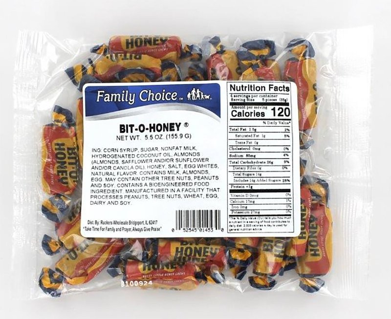 Family Choice 1453 Candy, 6 oz, Pack of 12