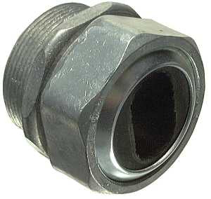 Halex 07310 Service Entrance Watertight Connector, 1 in Hub, Compression, Metal, Each