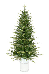 Santas Forest 29046 Milk Can Tree, 4-1/2 ft H