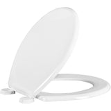 Bemis 50AR-000 Toilet Seat, 42 cm W, Round, Plastic, White