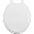 Bemis 50AR-000 Toilet Seat, Round, Plastic, White