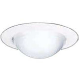 Halo 172PS Recessed Light Trim, Glass Lens, Polymer Body, White