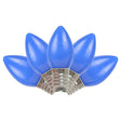 Celebrations Incandescent C7 Blue 4 ct Replacement Christmas Light Bulbs 0.08 ft.