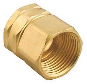 Gilmour 807764-1001 Swivel Connector, 3/4 in, FNPT, 3/4 in, FNH, Brass, 1/PK