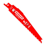 Diablo DS0612BW25 Series Reciprocating Saw Blade, Applicable Materials: Wood, 1 in W, 6 in L, 6/12 TPI