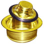 Plumb Pak PP5417DS Flange and Stopper, Polished Brass