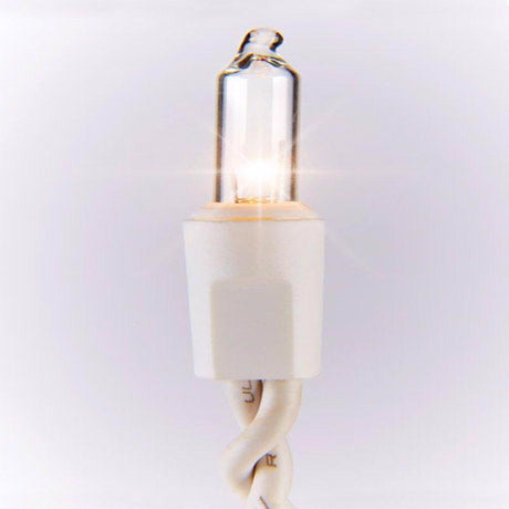 Celebrations Incandescent Mini Clear 300 ct Icicle Christmas Lights 17 ft.