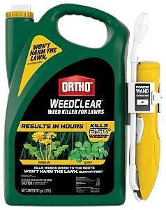 Ortho 0204510 Ready-to-Use Weed Killer, Liquid, Clear Yellow, Spray Application, 1 gal Bottle
