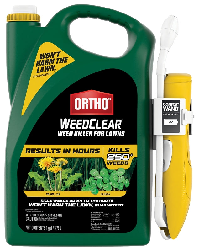 Ortho WeedClear 0204510 RTU Weed Killer, Liquid, Spray Application, 1 gal Bottle
