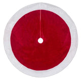 Dyno Red/White Tree Skirt 0.5 in., Pack of 6