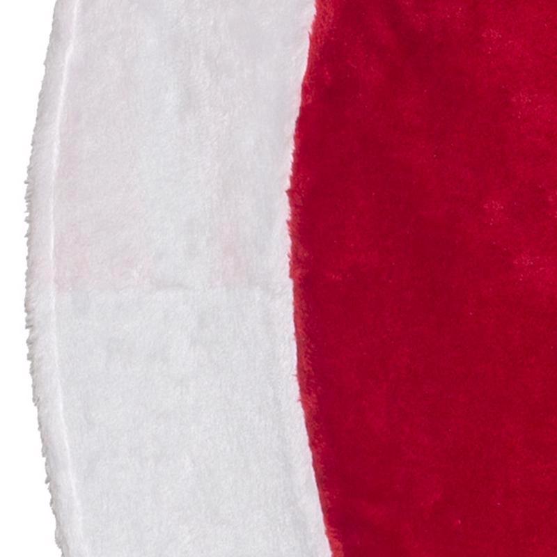 Dyno Red/White Tree Skirt 0.5 in., Pack of 6
