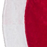 Dyno Red/White Tree Skirt 0.5 in., Pack of 6