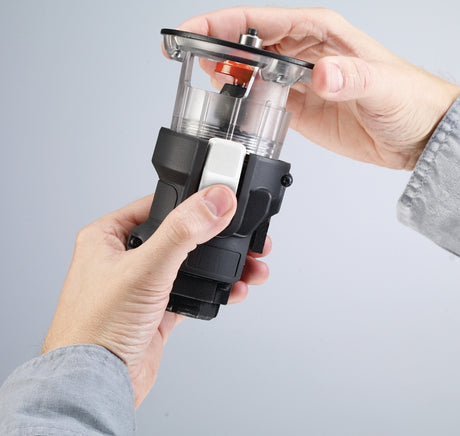 Black+Decker BDCMTR Router Attachment, Metal, Black